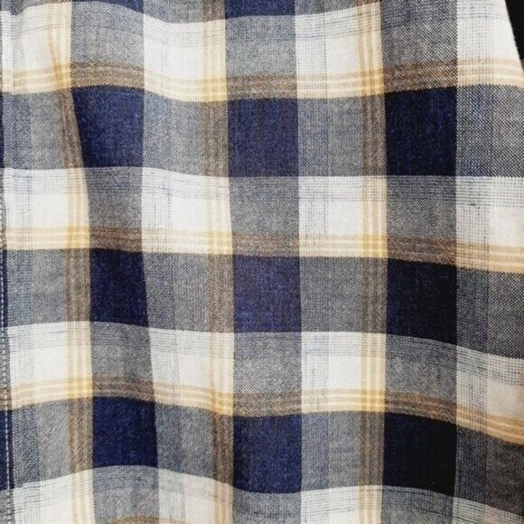 J. CREW Homespun Slim Plaid Button Down Casual Shirt men's Sz S - Picture 7 of 11